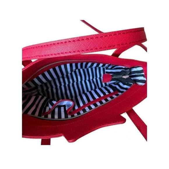 MARC TETRO Westie Dog Mini Tote Everyday Crossbody Versatile Red Bag - Picture 8 of 16